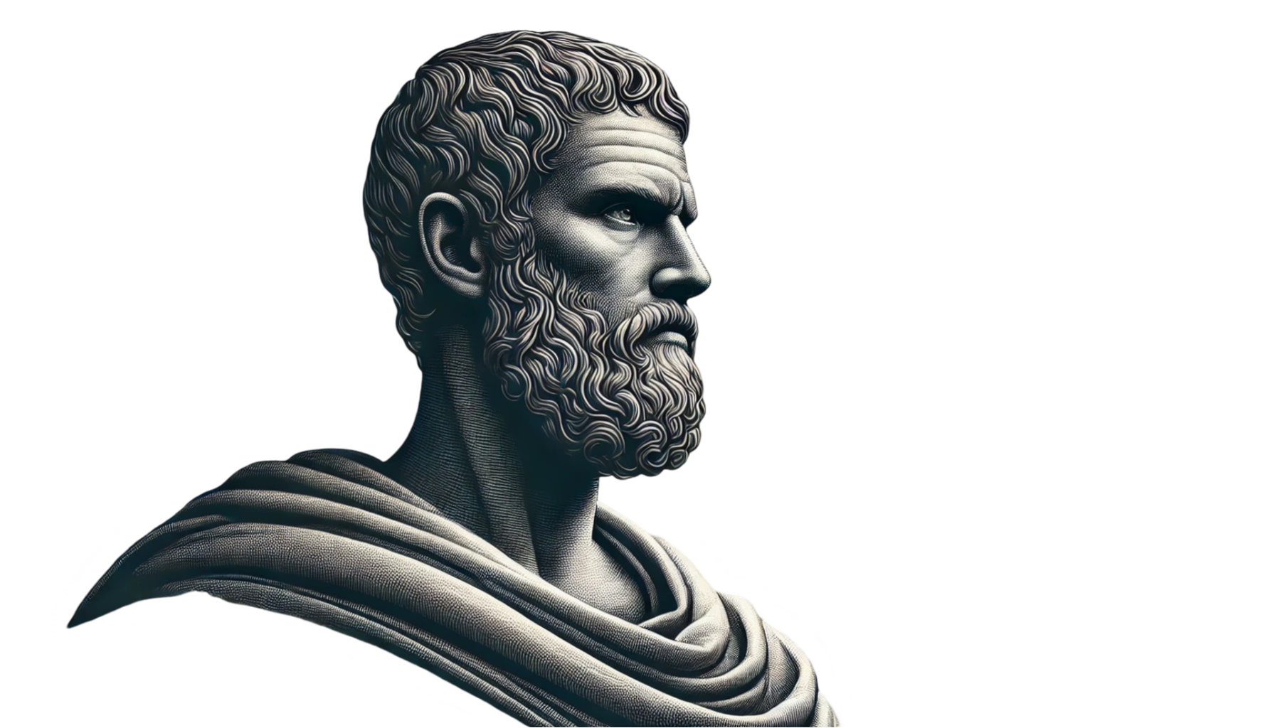 Stoic Man Thinking